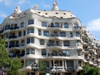 Casa Mila  Gaudi designed building