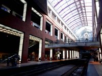 Antwerp train station (3 levels of trains)