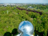 View from top of Atomium