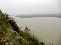 View southwest from Mont Saint Michel