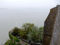 View northwest from Mont Saint Michel