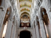 Almudena Cathedral  Madrid's cathedral; completed in 1993.