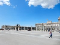 Royal Palace of Madrid  Official residence of the Spanish royal family but only used for state functions.  Completed in 1764.