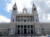 Almudena Cathedral  Madrid's cathedral; completed in 1993.