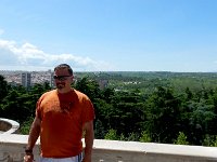 View of Craig and the view west of the Royal Palace of Madrid : Craig Stenson