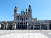 Almudena Cathedral  Madrid's cathedral; finished in 1993.