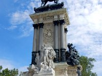 Alfonso XII monument at Buen Retiro Park