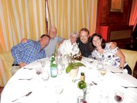 Family at dinner : Kevin Stenson, Anna Stenson, Gary Stenson, Rita Stenson, Craig Stenson