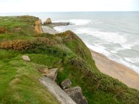 Pointe du Hoc: Cliffs the Rangers climbed