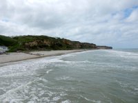 Omaha beach and Pointe du Hoc