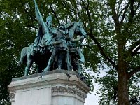 Charlemagne in front of Notre Dame