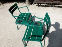 Cool chairs at Jardin du Palais Royal