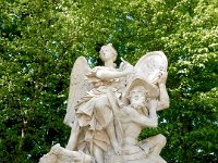 Sculpture in Versailles garden