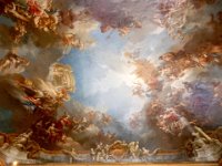 Versailles palace ceiling mural