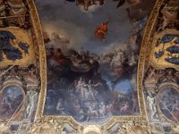 Versailles palace Hall of Mirrors ceiling mural