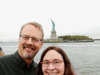 Anna and Kevin and Statue Of Liberty : Kevin Stenson, Anna Stenson