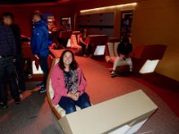 Anna on the bridge at The Starfleet Academy Experience : Anna Stenson