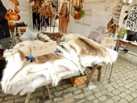 Reindeer hide at Helsinki market