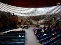 Temppeliaukio Church in Helsinki