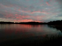 Sunset on Seurasaari, Helsinki