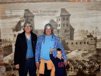 Hans, Craig, and Kai at Häme Castle, Hämeenlinna, Finland : Craig Stenson