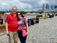 Anna and Kevin in Victory Park, Moscow : Kevin Stenson, Anna Stenson