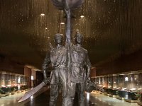 Hall of Remembrance and Sorrow, Great Patriotic War Museum  Glass beads represent tear drops