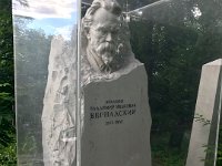 Vladimir Ivanovich Vernadsky, Novodevichy Cemetery  Mineralogist and geochemist.  One of the founders of geochemistry, biogeochemistry, and radiogeology.