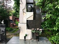 Nikita Khrushchev, Novodevichy Cemetery  Succeeded Stalin.  Was General Secretary from 1953 to 1964.