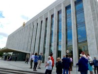 The State Kremlin Palace  Construction began in 1961