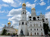 Archangel Cathedral (left) and Ivan the Great Belltower (right)