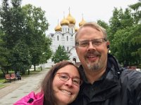 Anna and Kevin in Yaroslavl : Kevin Stenson, Anna Stenson