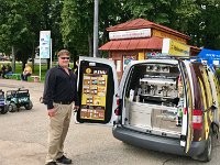 Mobile coffee shop in Uglich : Craig Stenson