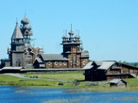 Kizhi island  On board Viking Akun. Kizhi island is a open-air museum of architecture.