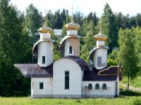 Church in town of Lodeynoye Pole  On board Viking Akun